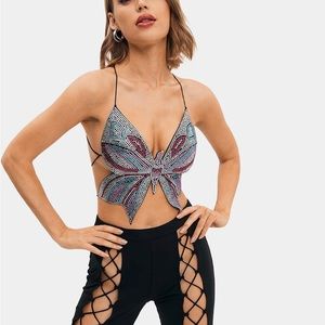 Solado tie back butterfly top